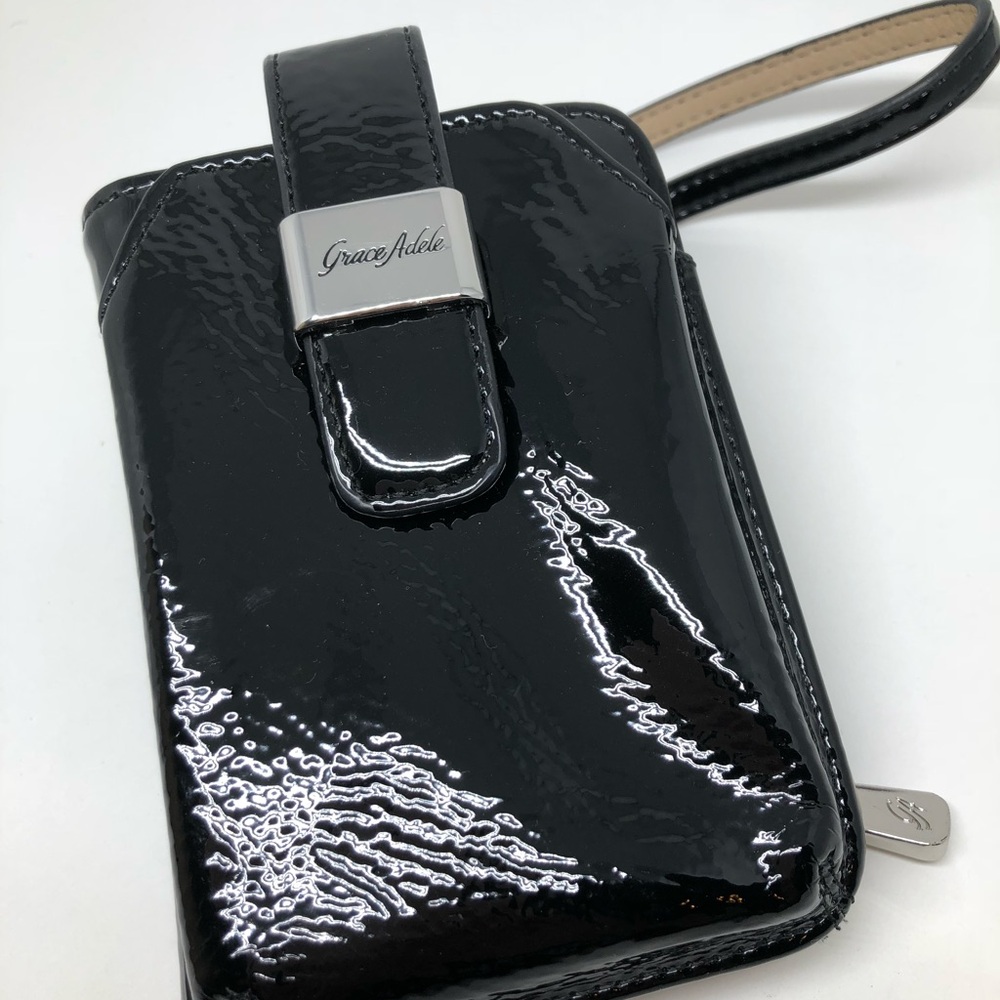 Grace Adele Glossy Black Phone Holster